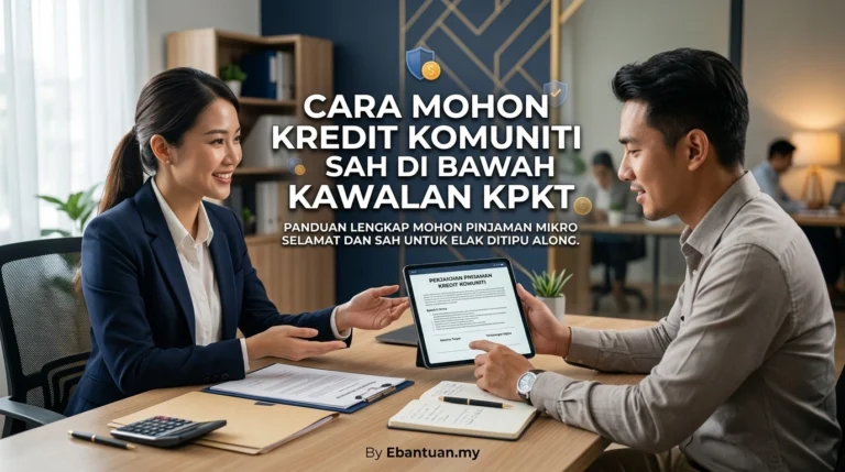 Cara Mohon Kredit Komuniti Sah Di Bawah Kawalan KPKT