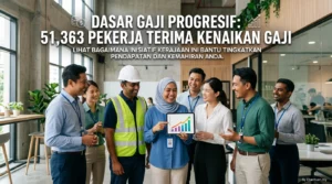 Dasar Gaji Progresif: 51,363 Pekerja Terima Kenaikan Gaji