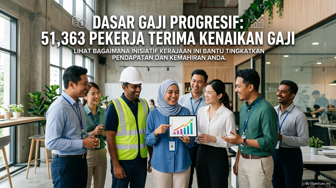 Dasar Gaji Progresif: 51,363 Pekerja Terima Kenaikan Gaji