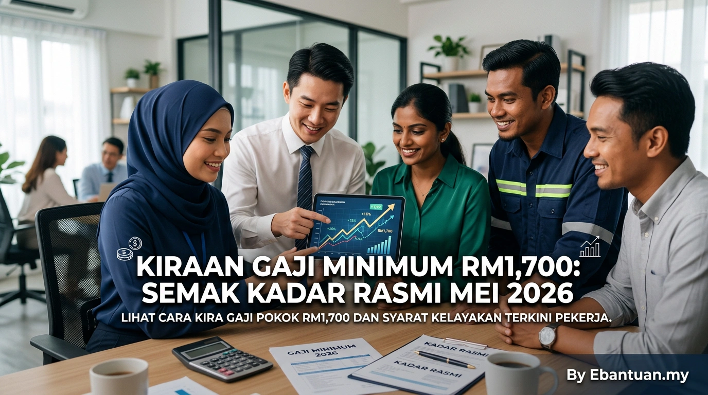Kiraan Gaji Minimum RM1,700: Semak Kadar Rasmi Mei 2026 1 Kiraan Gaji Minimum RM1,700: Semak Kadar Rasmi Mei 2026