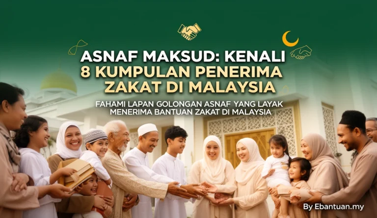 Asnaf Maksud: Kenali 8 Kumpulan Penerima Zakat Di Malaysia 1 Asnaf Maksud: Kenali 8 Kumpulan Penerima Zakat Di Malaysia