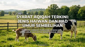 Syarat Aqiqah Terkini: Jenis Haiwan Dan Had Umur Sembelihan
