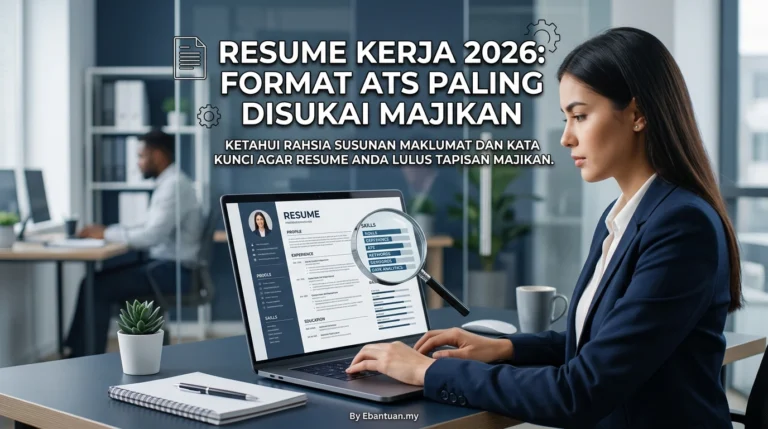 Resume Kerja 2026: Format ATS Paling Disukai Majikan
