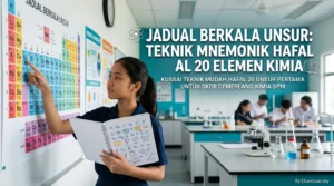 Jadual Berkala Unsur: Teknik Mnemonik Hafal 20 Elemen Kimia