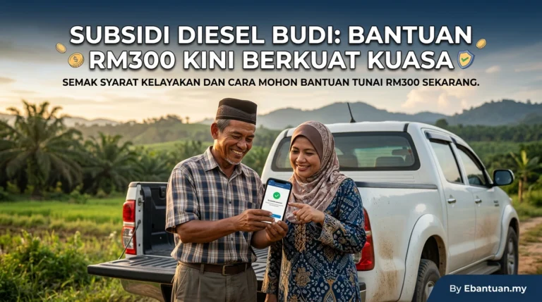Subsidi Diesel BUDI: Bantuan RM300 Kini Berkuat Kuasa