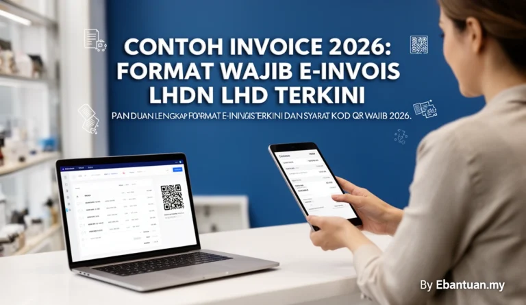 Contoh Invoice 2026: Format Wajib E-Invois LHDN Terkini