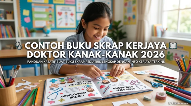 Contoh Buku Skrap Kerjaya Doktor Kanak-Kanak 2026