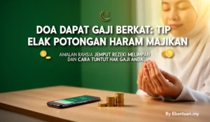 Doa dapat gaji berkat: Tip elak potongan haram majikan