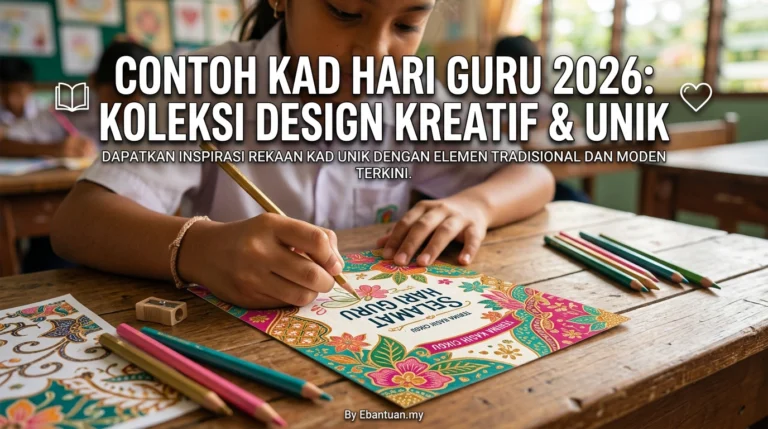 Contoh Kad Hari Guru 2026: Koleksi Design Kreatif & Unik
