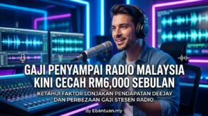 Gaji Penyampai Radio Malaysia Kini Cecah RM6,000 Sebulan