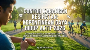 Contoh Karangan Kesihatan: Kepentingan Gaya Hidup Aktif 2026