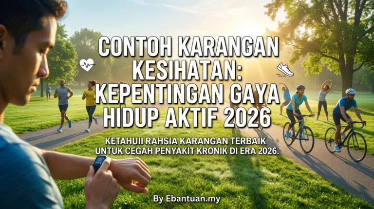 Contoh Karangan Kesihatan: Kepentingan Gaya Hidup Aktif 2026