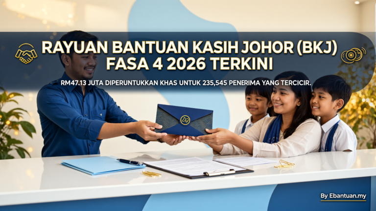Rayuan Bantuan Kasih Johor (BKJ) Fasa 4 2026 Terkini