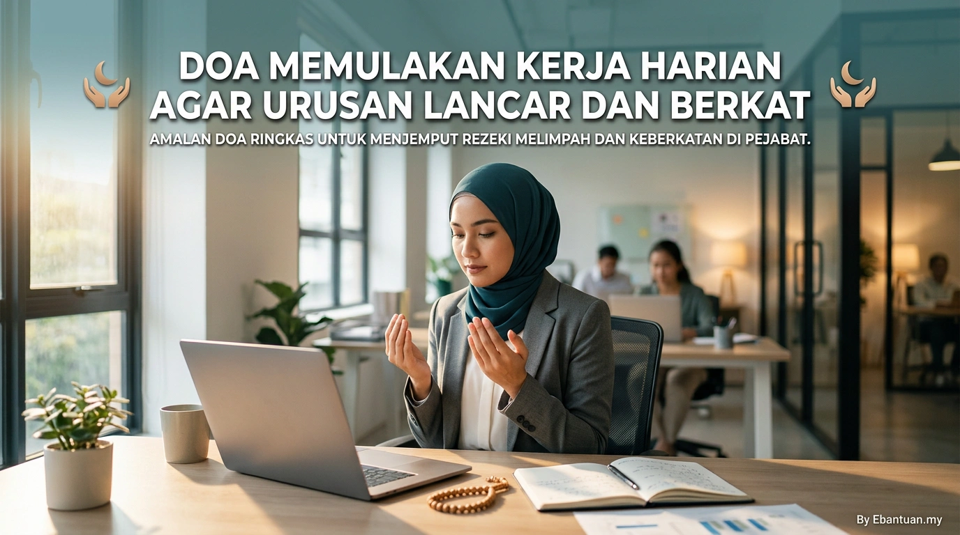 Doa Memulakan Kerja Harian Agar Urusan Lancar Dan Berkat