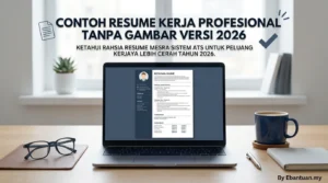 Contoh Resume Kerja Profesional Tanpa Gambar Versi 2026