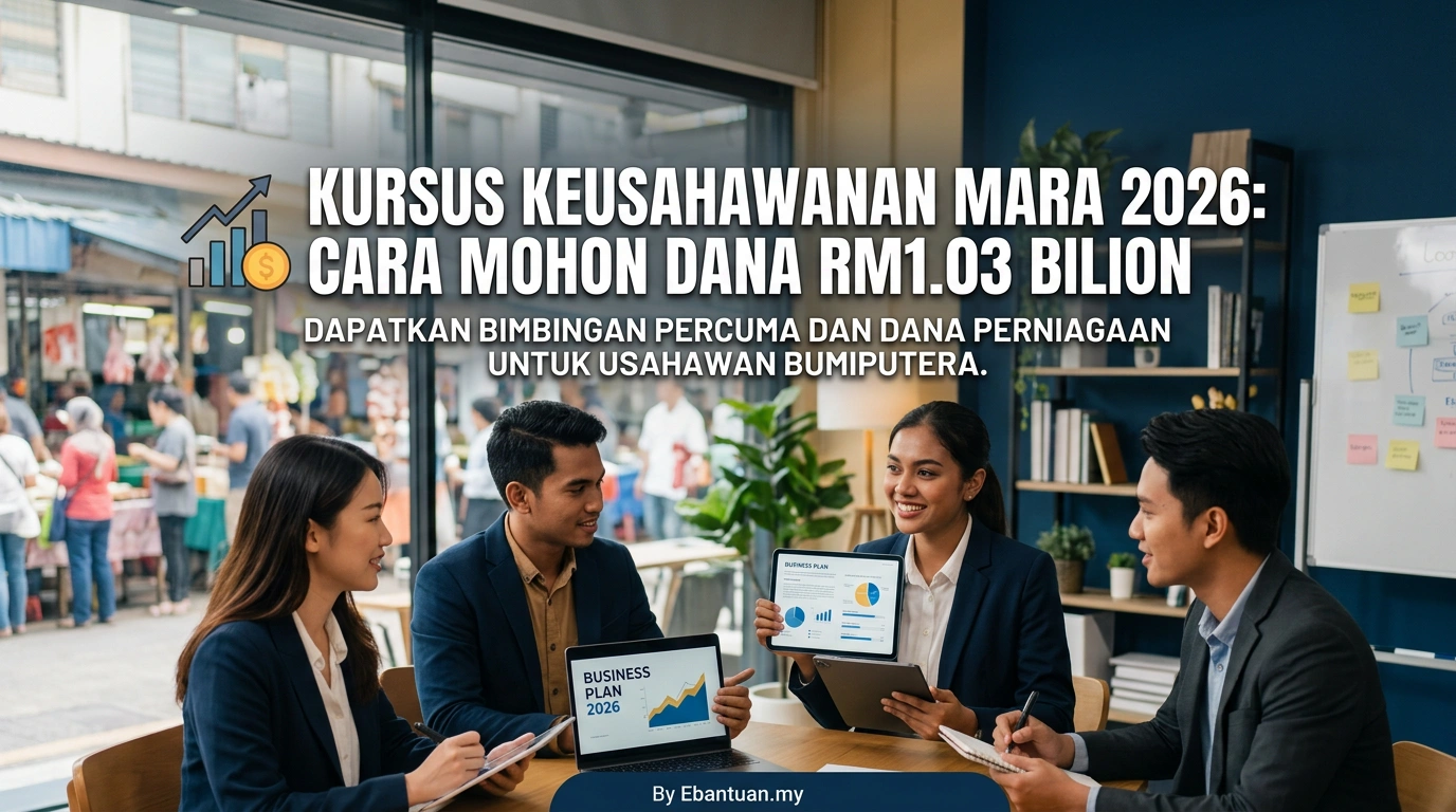 Kursus Keusahawanan MARA 2026: Cara Mohon Dana RM1.03 Bilion