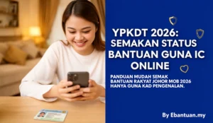 YPKDT 2026: Semakan Status Bantuan Guna IC Online