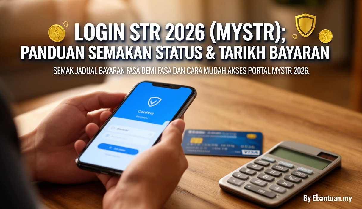 Login STR 2026 (MySTR): Panduan Semakan Status & Tarikh Bayaran
