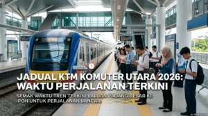 Jadual KTM Komuter Utara 2026: Waktu Perjalanan Terkini