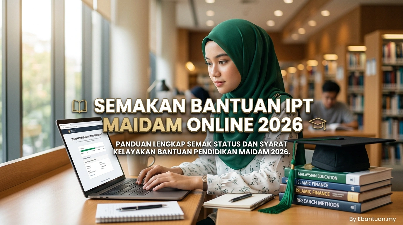 Semakan Bantuan IPT MAIDAM Online 2026