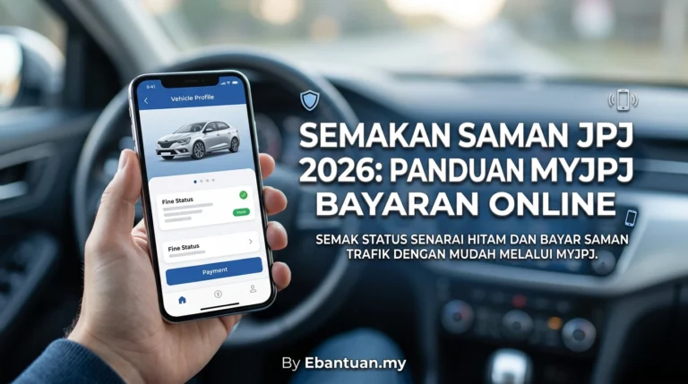 Semakan Saman JPJ 2026: Panduan MyJPJ Bayaran Online