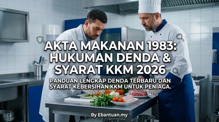 Akta Makanan 1983: Hukuman Denda & Syarat KKM 2026