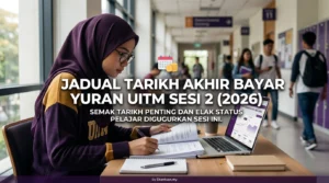 Jadual Tarikh Akhir Bayar Yuran UiTM Sesi 2 (2026)