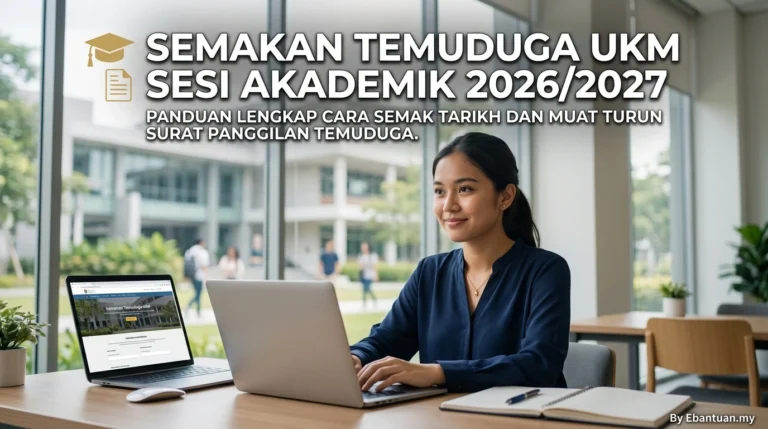 Semakan Temuduga UKM Sesi Akademik 2026/2027