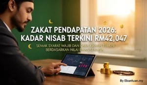 Zakat Pendapatan 2026: Kadar Nisab Terkini RM42,047