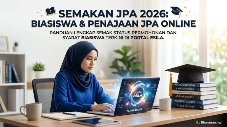 Semakan JPA 2026: Biasiswa & Penajaan JPA Online