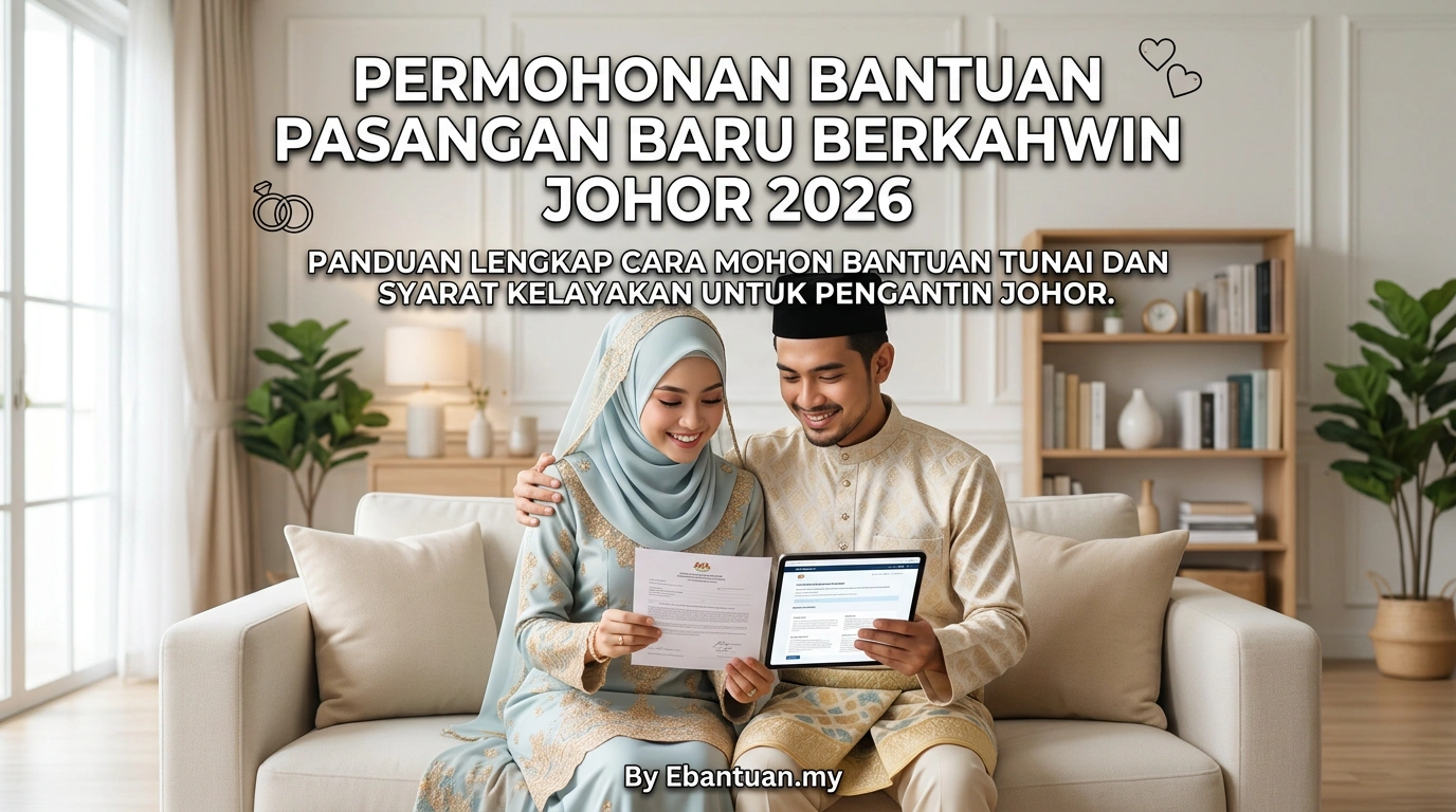 Permohonan Bantuan Pasangan Baru Berkahwin Johor 2026 1 Permohonan Bantuan Pasangan Baru Berkahwin Johor 2026