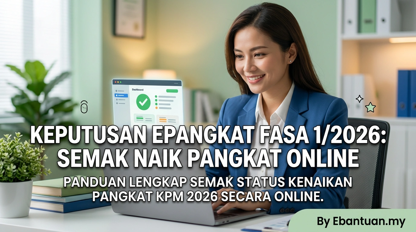 Keputusan ePangkat Fasa 1/2026: Semak Naik Pangkat Online