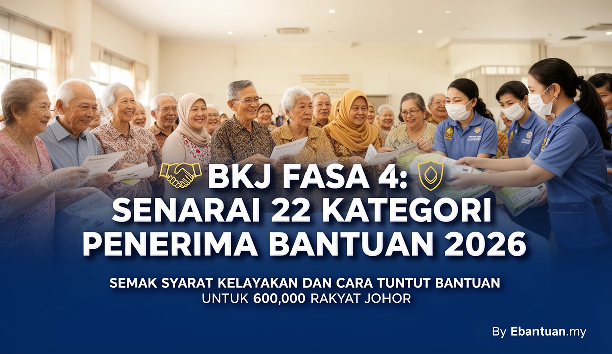 BKJ Fasa 4: Senarai 22 Kategori Penerima Bantuan 2026