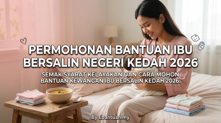 Permohonan Bantuan Ibu Bersalin Negeri Kedah 2026