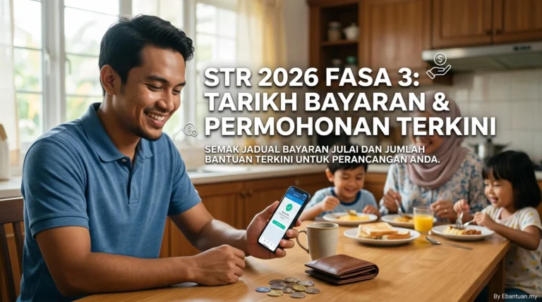 STR 2026 Fasa 3: Tarikh Bayaran & Permohonan Terkini