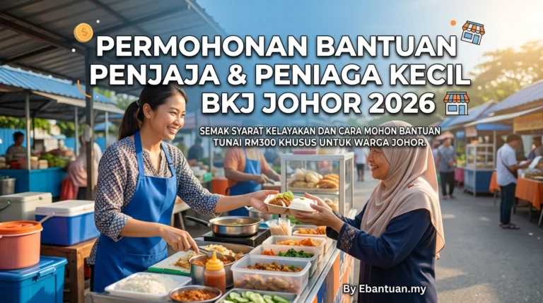 Permohonan Bantuan Penjaja & Peniaga Kecil BKJ Johor 2026