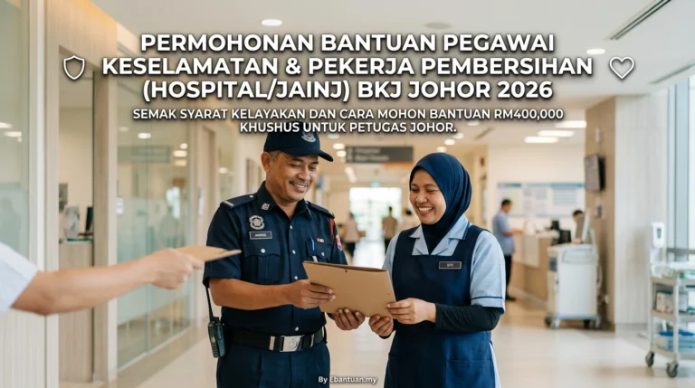Permohonan Bantuan Pegawai Keselamatan & Pekerja Pembersihan (Hospital/JAINJ) BKJ Johor 2026