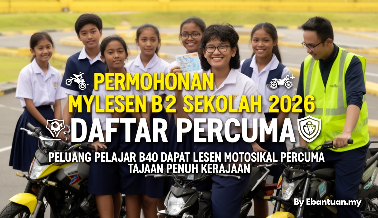 Permohonan MyLesen B2 Sekolah 2026 Daftar Percuma 1 Permohonan MyLesen B2 Sekolah 2026 Daftar Percuma