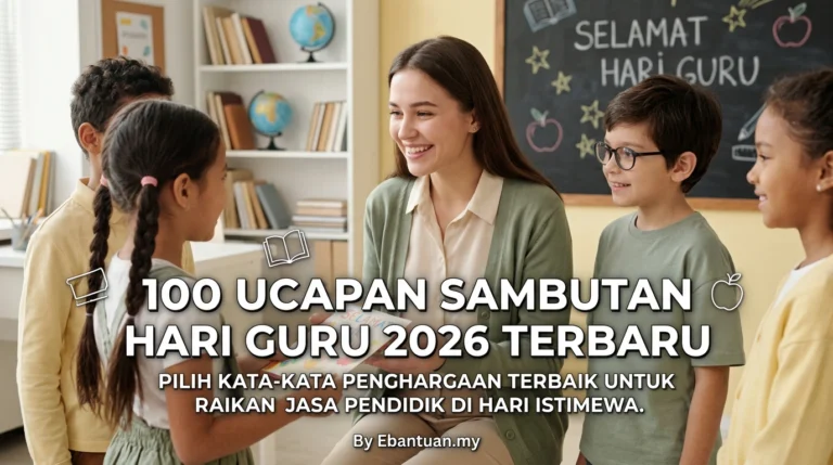 100 Ucapan Sambutan Hari Guru 2026 Terbaru
