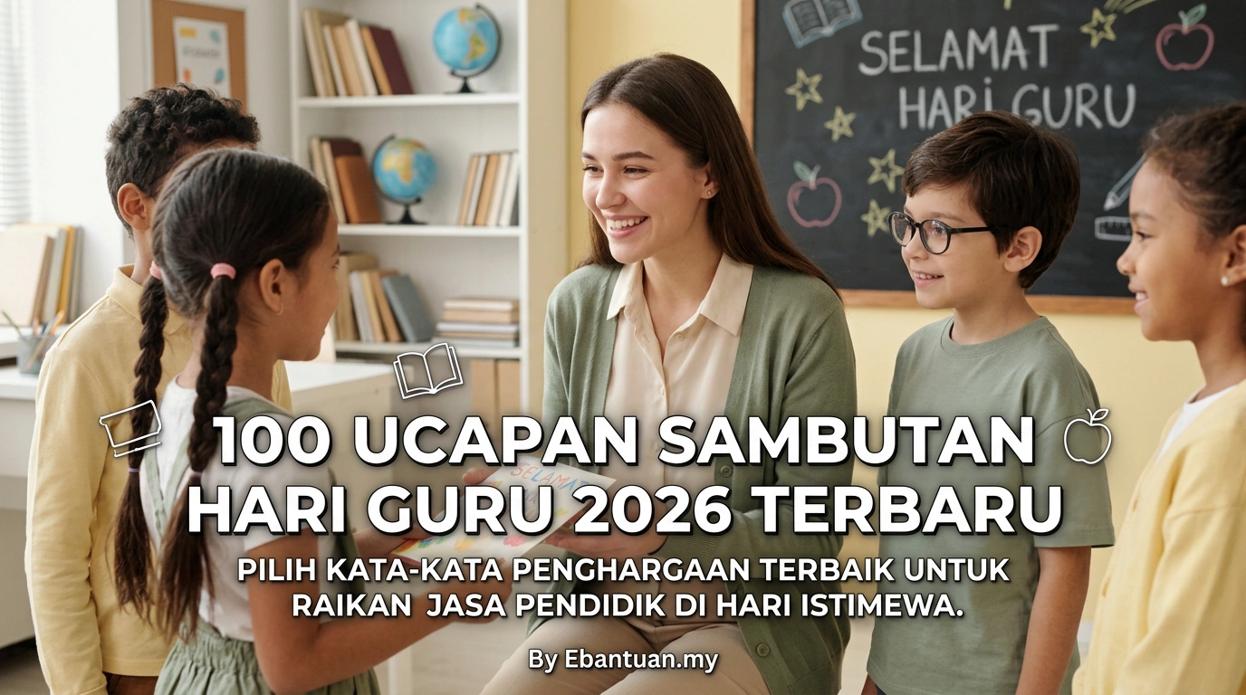 100 Ucapan Sambutan Hari Guru 2026 Terbaru