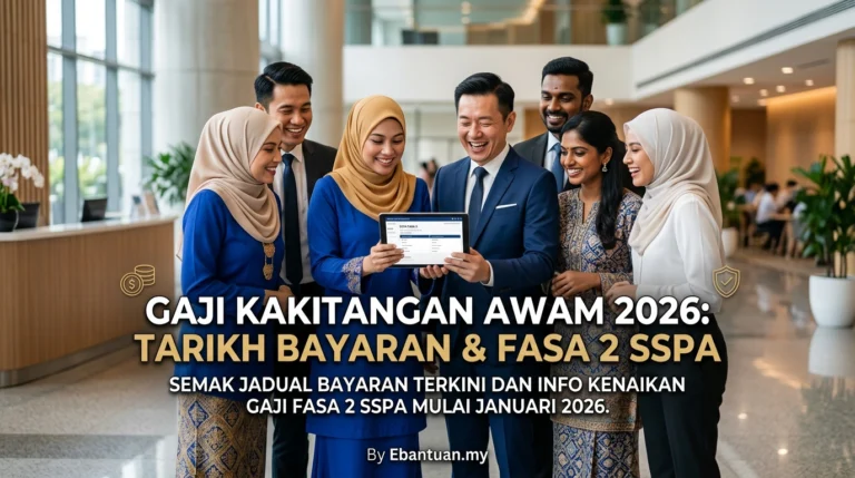 Gaji Kakitangan Awam 2026: Tarikh Bayaran & Fasa 2 SSPA