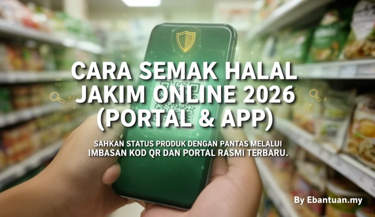 Cara Semak Halal JAKIM Online 2026 (Portal & App)