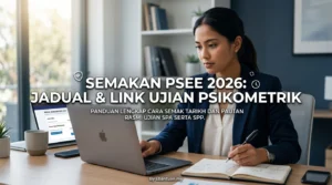Semakan PSEE 2026: Jadual & Link Ujian Psikometrik