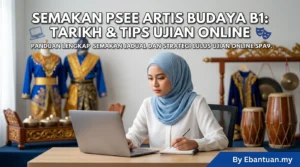 Semakan PSEE Artis Budaya B1: Tarikh & Tips Ujian Online