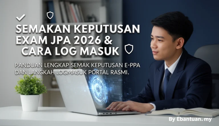 Semakan Keputusan Exam JPA 2026 & Cara Log Masuk