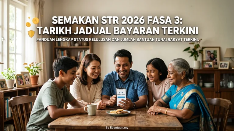 Semakan STR 2026 Fasa 3: Tarikh Jadual Bayaran Terkini