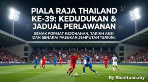 Piala Raja Thailand Ke-39: Kedudukan & Jadual Perlawanan