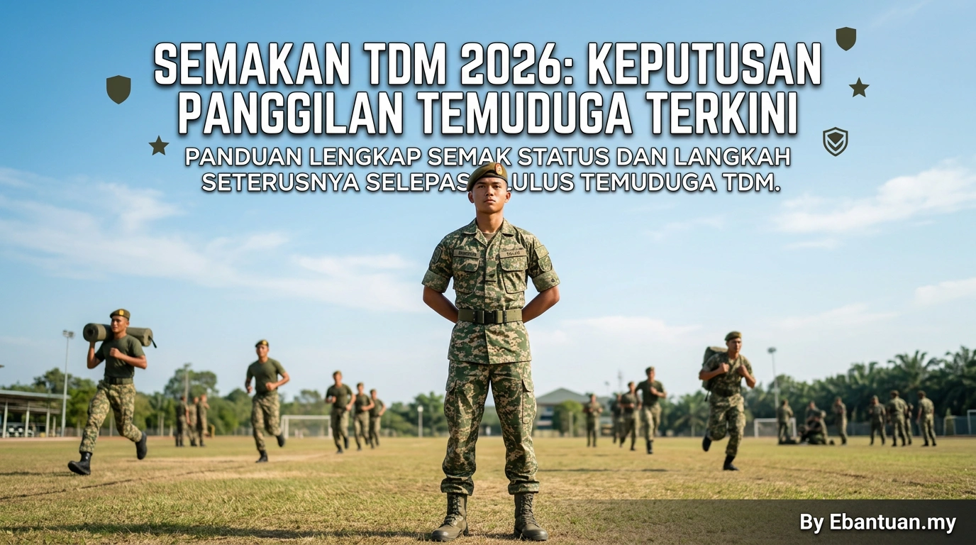 Semakan TDM 2026: Keputusan Panggilan Temuduga Terkini