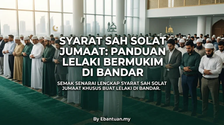 Syarat Sah Solat Jumaat: Panduan Lelaki Bermukim Di Bandar