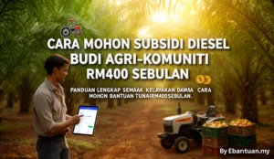 Cara Mohon Subsidi Diesel Budi Agri-Komuniti RM400 Sebulan